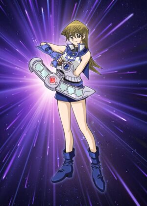 Alexis Rhodes: Yu-Gi-Oh! Anime Art Print - Premium Wooden Framed Poster. Ready to Hang.