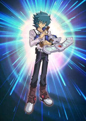 Jesse Anderson Yu-Gi-Oh! GX Anime Artwork Print - Premium Wooden Framed Poster. Ready to Hang.