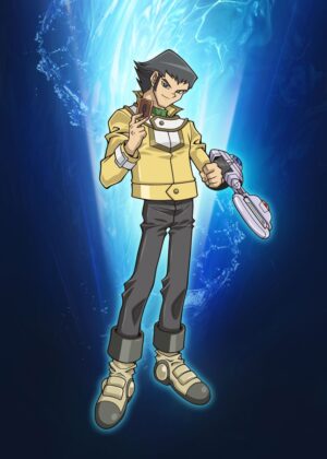 Bastion Misawa Yu-Gi-Oh! Artwork - Premium Wooden Framed Poster. Ready to Hang.