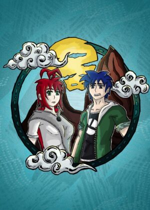 Anime Couple Art Print: SOH C12 S4 - Premium Wooden Framed Poster. Ready to Hang.