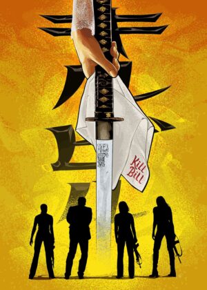 Kill Bill: Vengeance Unleashed - Art Print - Premium Wooden Framed Poster. Ready to Hang.