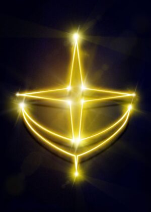 Earth Federation Neon Sign Art - Premium Wooden Framed Poster. Ready to Hang.