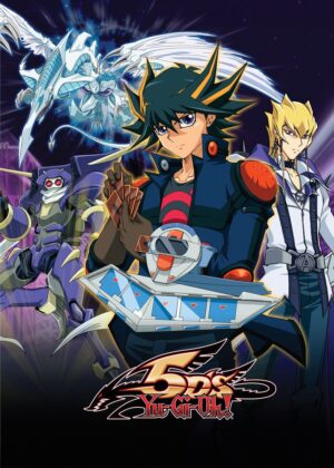 Yu-Gi-Oh! 5Ds Anime Artwork Print - Premium Wooden Framed Poster. Ready to Hang.