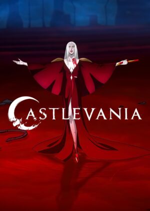 Carmilla in Crimson: Season 4 Artwork - Premium Wooden Framed Poster. Ready to Hang.