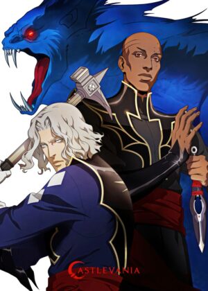 Castlevania: Isaac and Hector Artwork - Premium Wooden Framed Poster. Ready to Hang.