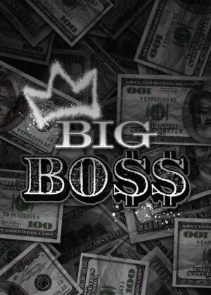 Big Boss: A Street Art Masterpiece - Premium Wooden Framed Poster. Ready to Hang.