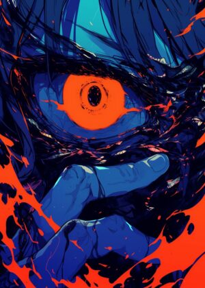 Abnormal Core: A Digital Art Print - Premium Wooden Framed Poster. Ready to Hang.