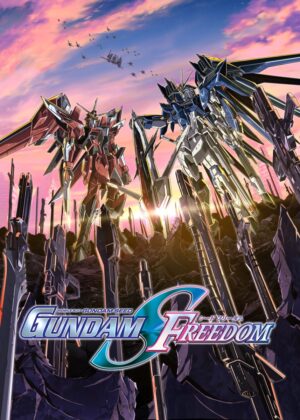 Gundam Seed Freedom: Epic Mecha Artwork - Premium Wooden Framed Poster. Ready to Hang.