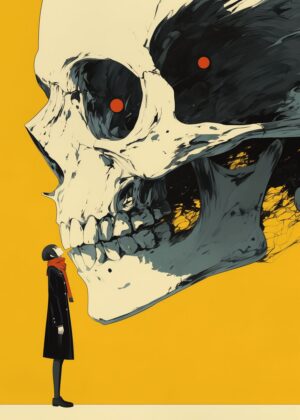 Abnormal Core: Confronting the Immense - Premium Wooden Framed Poster. Ready to Hang.