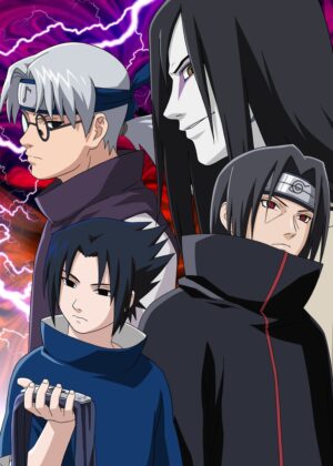 Naruto: The Path of Betrayal - Anime Art Print - Premium Wooden Framed Poster. Ready to Hang.