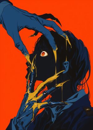 Abnormal Core: A Glimpse into the Abyss - Premium Wooden Framed Poster. Ready to Hang.