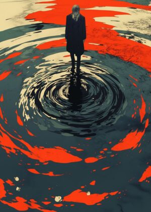Abnormal Core: A Descent into the Abyss - Premium Wooden Framed Poster. Ready to Hang.