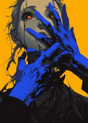 Abnormal Core: A Digital Art Print - Premium Wooden Framed Poster. Ready to Hang.