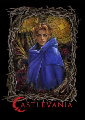 Sypha Belnades Art Print: A Masterpiece of Gothic Fantasy - Premium Wooden Framed Poster. Ready to Hang.