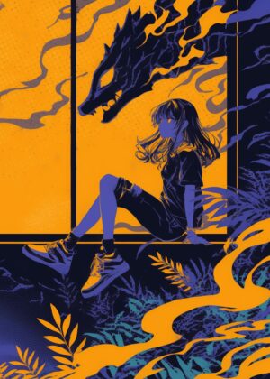 Abnormal Core: A Glimpse into the Shadowlands - Premium Wooden Framed Poster. Ready to Hang.