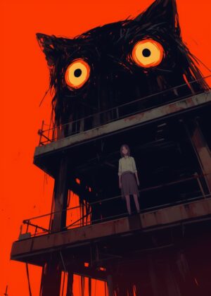 Abnormal Core: A Ghastly Encounter - Premium Wooden Framed Poster. Ready to Hang.