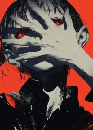 Abnormal Core: A Striking Visual Art Print - Premium Wooden Framed Poster. Ready to Hang.