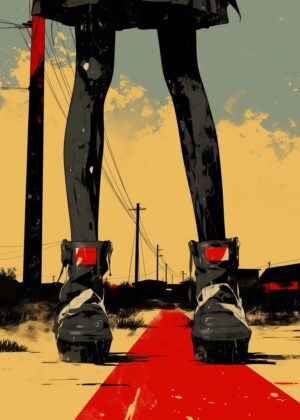 Abnormal Core: A Journey's End - Premium Wooden Framed Poster. Ready to Hang.