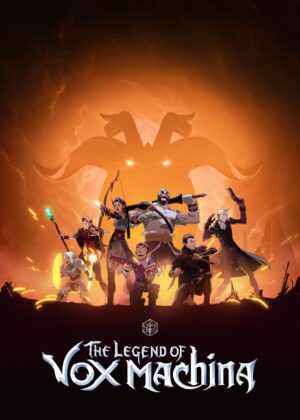 Vox Machina Season 2: Epic Fantasy Artwork Print - Premium Wooden Framed Poster. Ready to Hang.