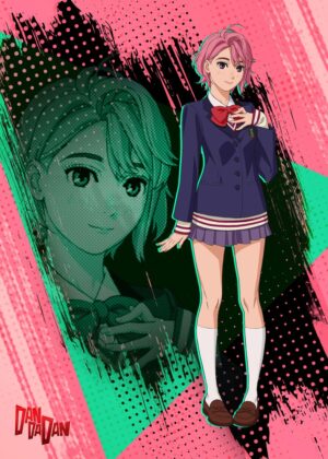Aira Shiratori: Anime Art Print - Premium Wooden Framed Poster. Ready to Hang.