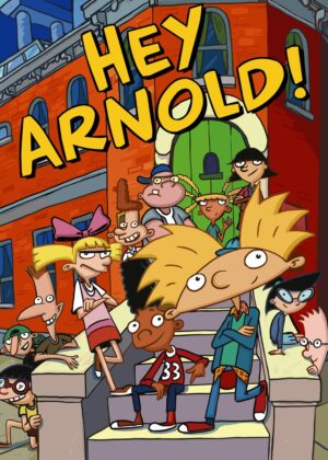 Hey Arnold! Cartoon Artwork - Premium Wooden Framed Poster. Ready to Hang.