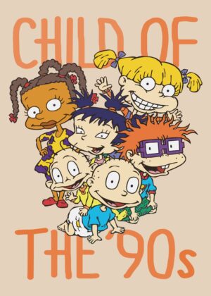 Rugrats: Child of the 90s - Premium Wooden Framed Poster. Ready to Hang.