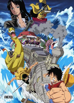 One Piece: Full Speed Ahead! - Premium Wooden Framed Poster. Ready to Hang.