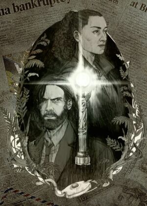 The Leftovers: A Haunting Visual Narrative - Premium Wooden Framed Poster. Ready to Hang.