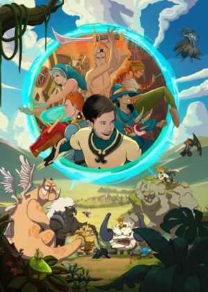 Embark on an Epic Fantasy Adventure - Premium Wooden Framed Poster. Ready to Hang.